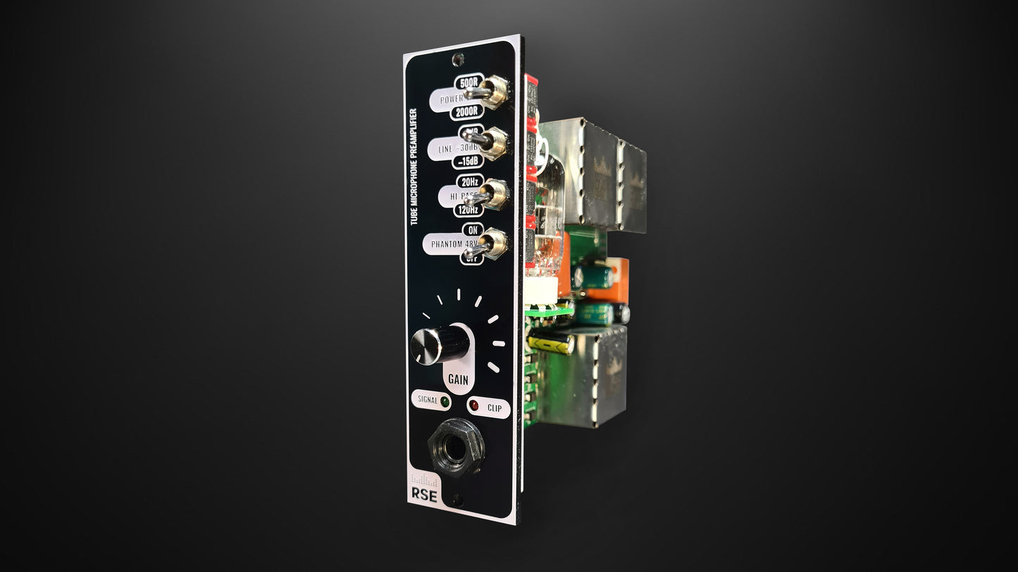 500 Series tube preamp for studio recording RSE PA501