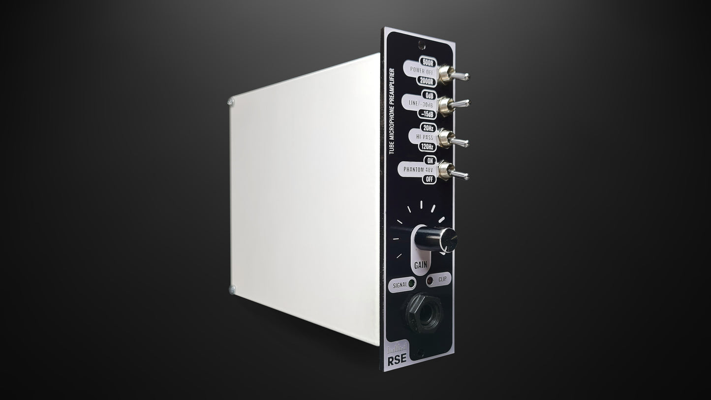 500 Series tube preamp for studio recording RSE PA501