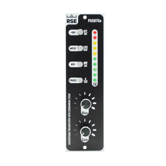500 Series preamp with Germanium transistor stage RSE PA507Ge