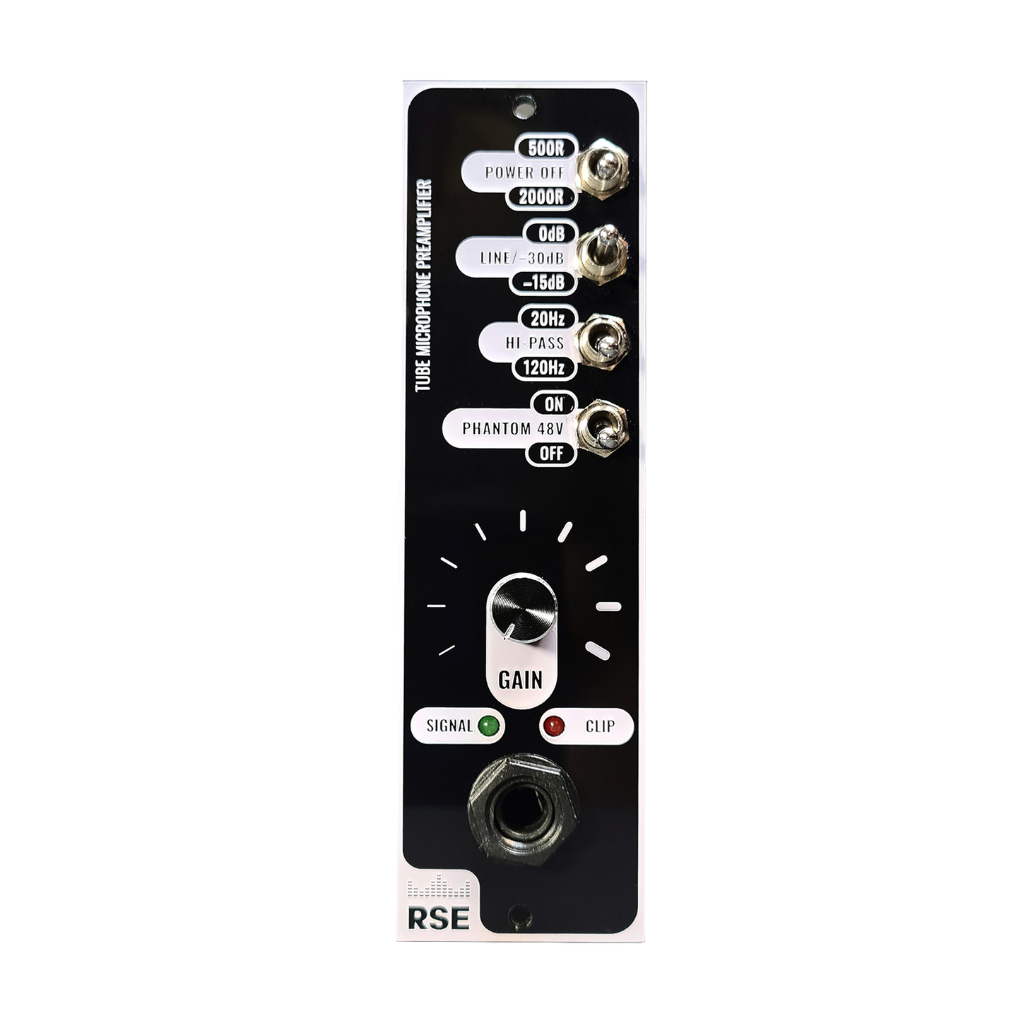 500 Series tube preamp for studio recording RSE PA501