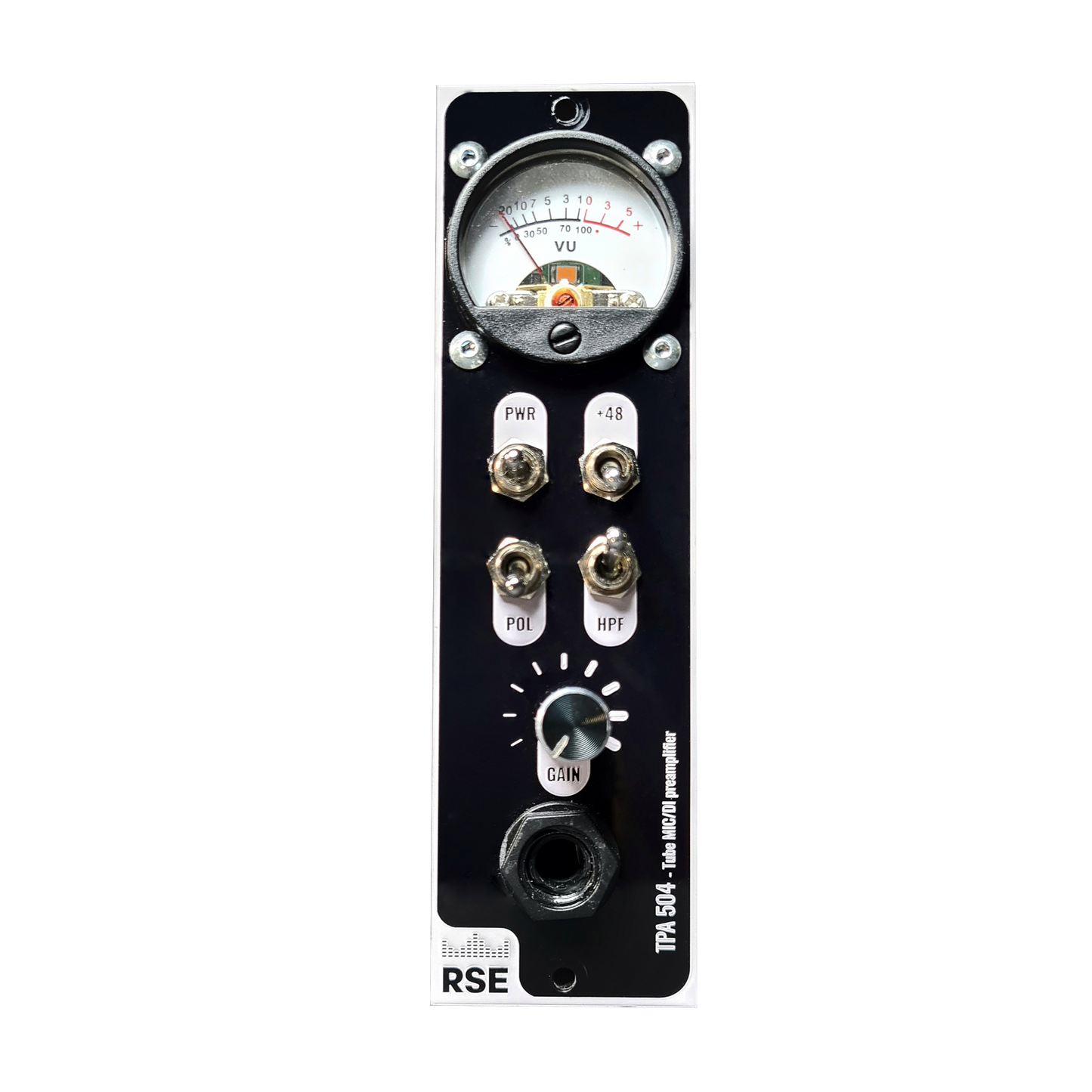 Improved 500 Series tube preamp RSE PA504