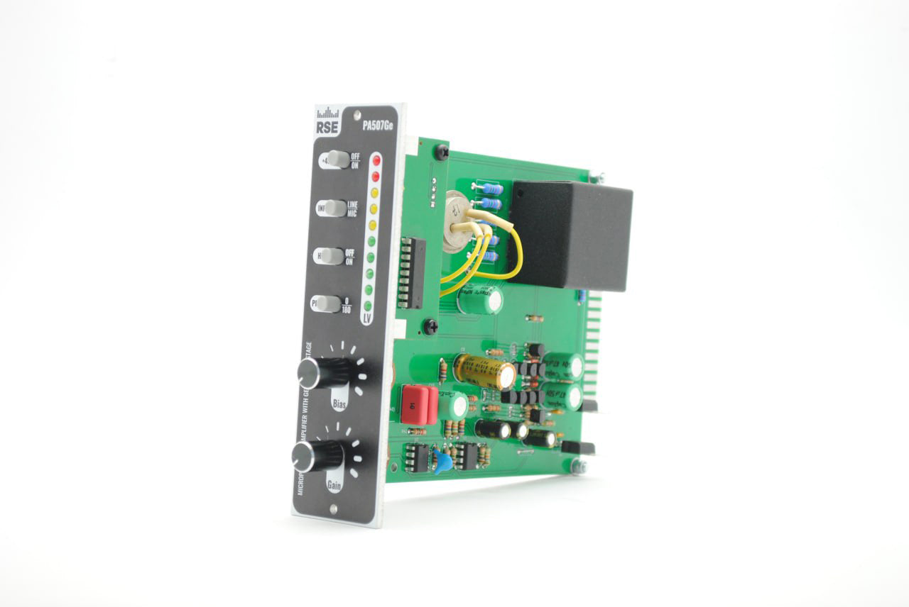 500 Series preamp with Germanium transistor stage RSE PA507Ge