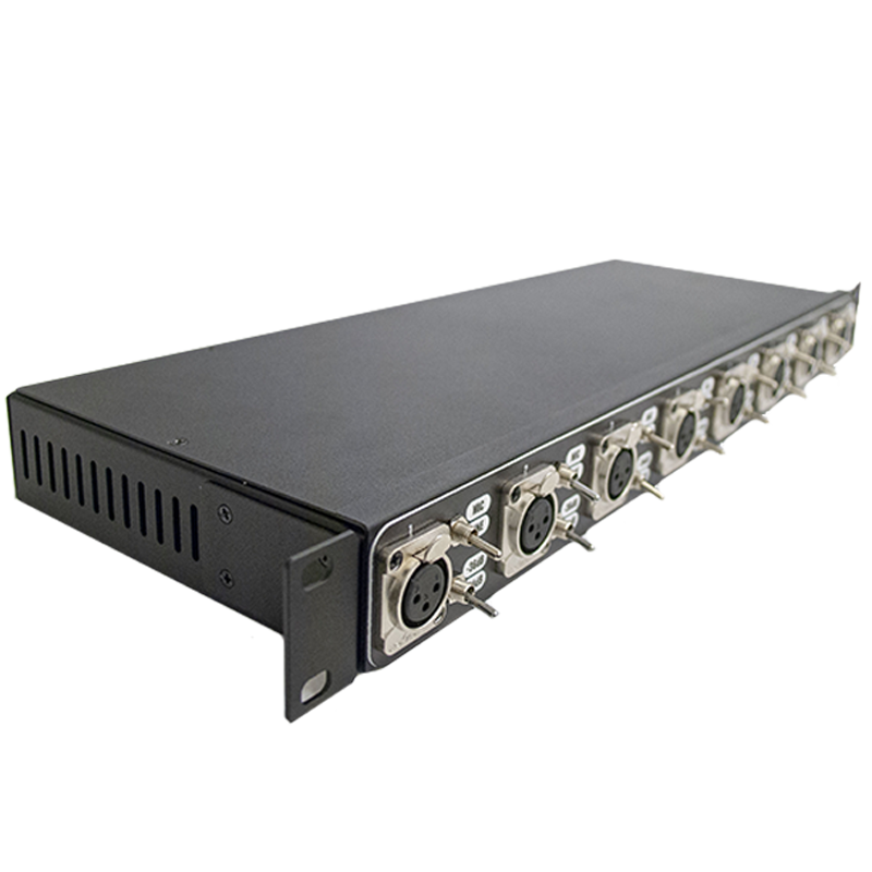 8 channel line-to-mic level converter RSE LTM-8
